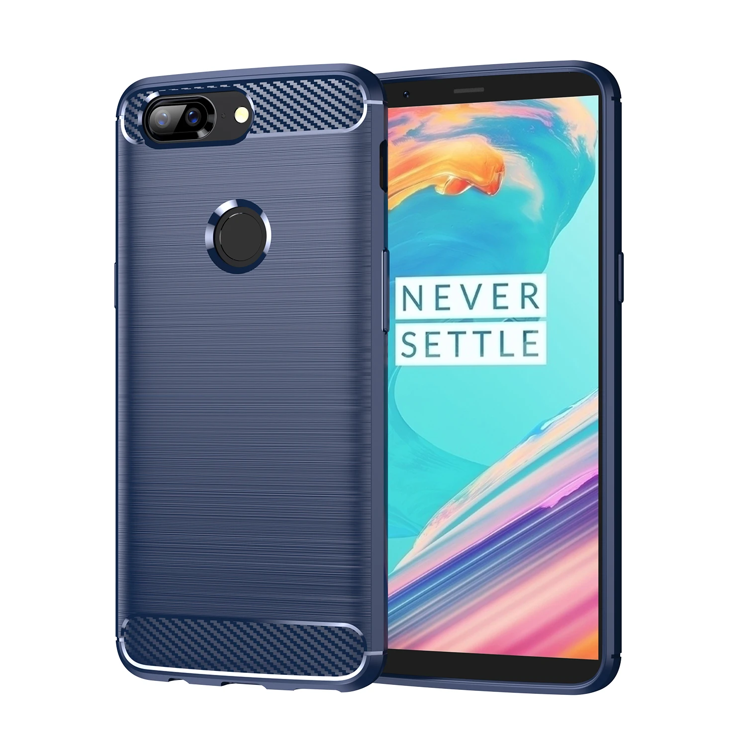 

Luxury Phone Cover for Oneplus 5T 5 6 6t 7 7pro 7t 1+7 Shockproof Silicone Case For one plus 7t pro 1+8 pro Soft Matte Cases