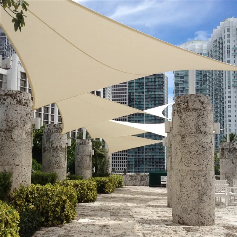 

Heavy Duty Breathable And Durable Sun Protection Waterproof Car Park Sun Shade Sail