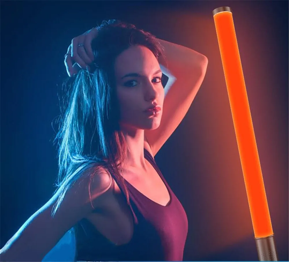 15 Вт перезаряжаемая ручная RGB светодиодная палочка с регулируемой яркостью фото селфи заполнясветильник свет лампа для телефона для наружного Vlog TikTok Youtube