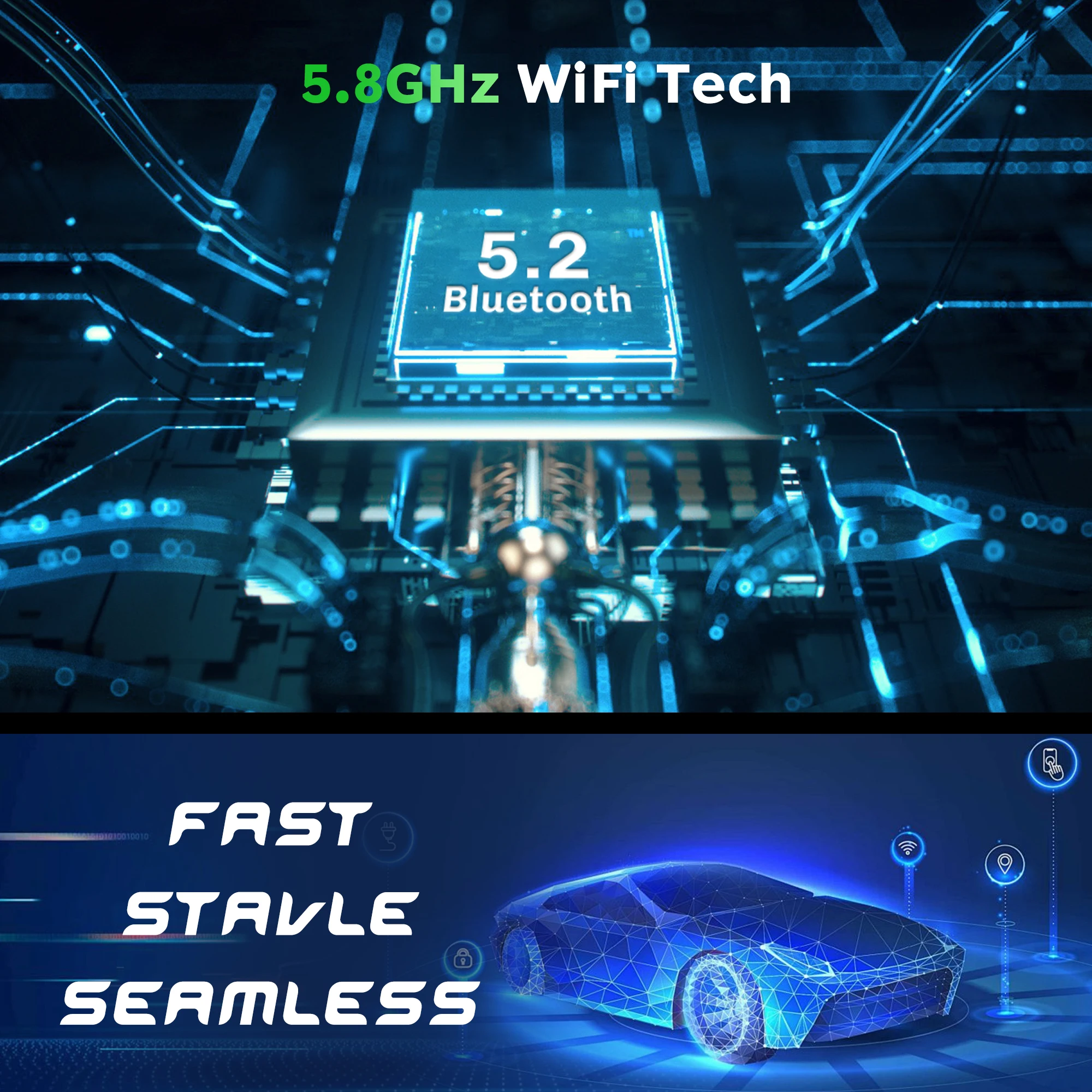 MMB Мини Беспроводной Адаптер Apple CarPlay Smart Car Ai Dongle Онлайн Обновления BT 5.2 Plug and Play Для Audi Benz Kia Honda Toyota (art.: 3920ce91ca0e2) - 3920ce91ca0e2