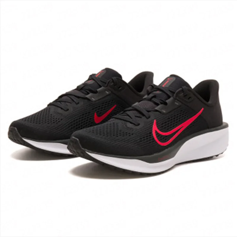 Мужские летние спортивные кроссовки Nike нового стиля - QEST 6 - черно-красные сетчатые дышащие кроссовки для бега - FD6033-011 (art.: 3920dcff11c6a) - 3920dcff11c6a