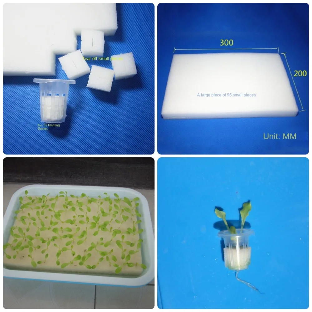 Гидропонная Магнитная детская губка 30*20 см 96 лунок оборудование для рассады