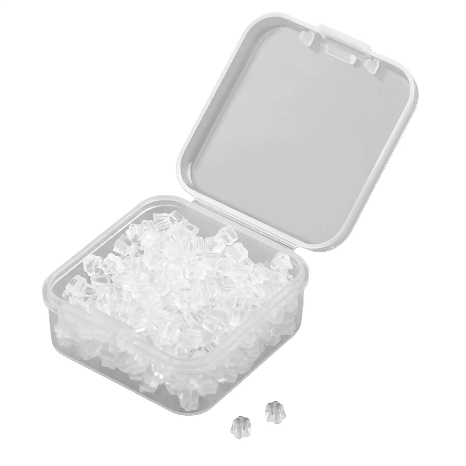 

300x силиконовая серьга Задняя Крышка Пробка для ушей серьги Подложка для проволочных серег