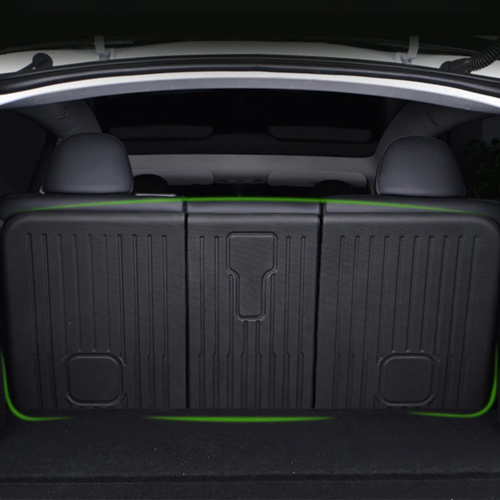 

For 2017-2022 Tesla MODEL3/Y Rear Seat Pads Back Cushions Model Y Modified Interior Accessories 3D XPE Anti-scratch Pad