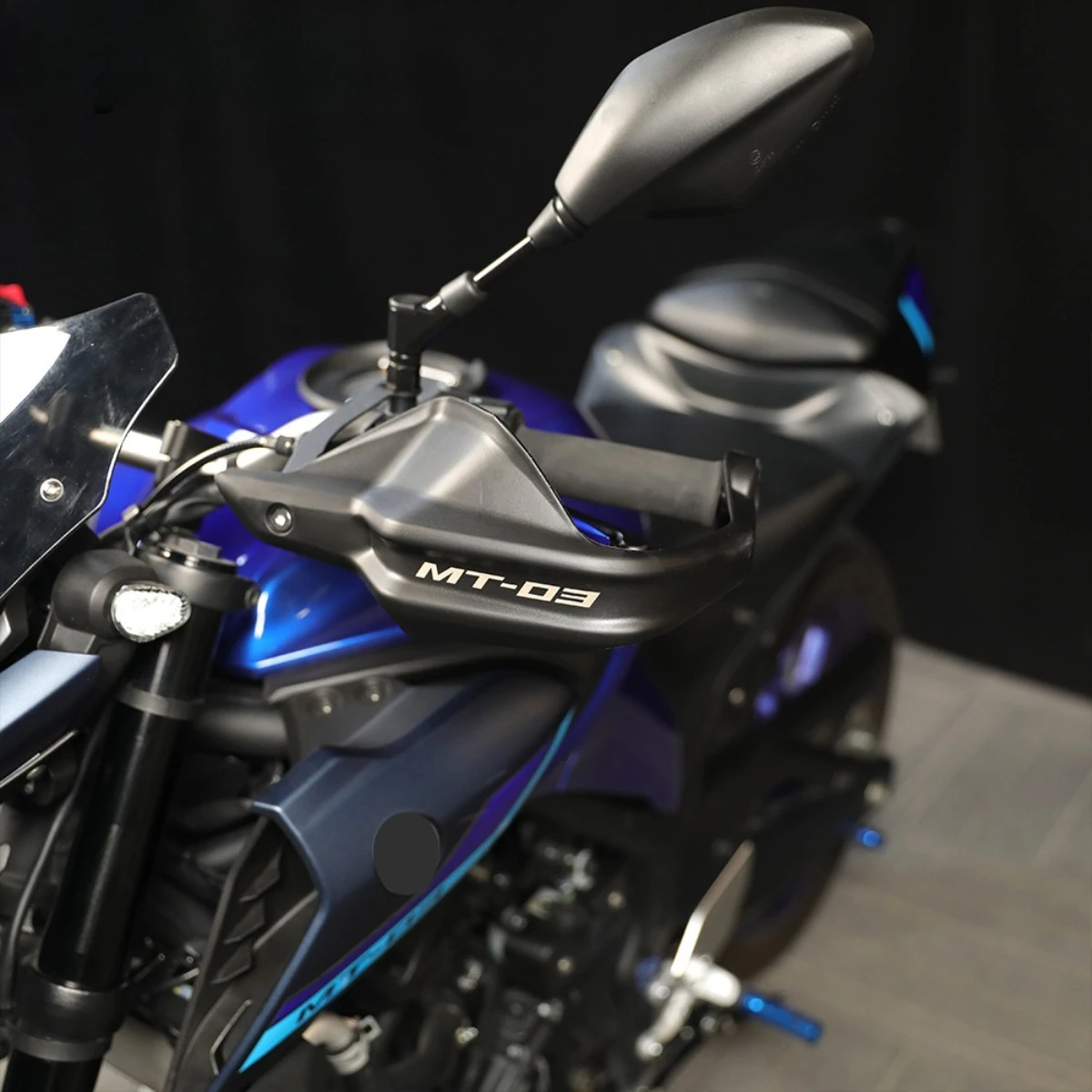 Фото Yamaha MT-03 MT25 мотоциклетные защитные ограждения для лобового стекла, защита от столкновений, аксессуары для руля №4