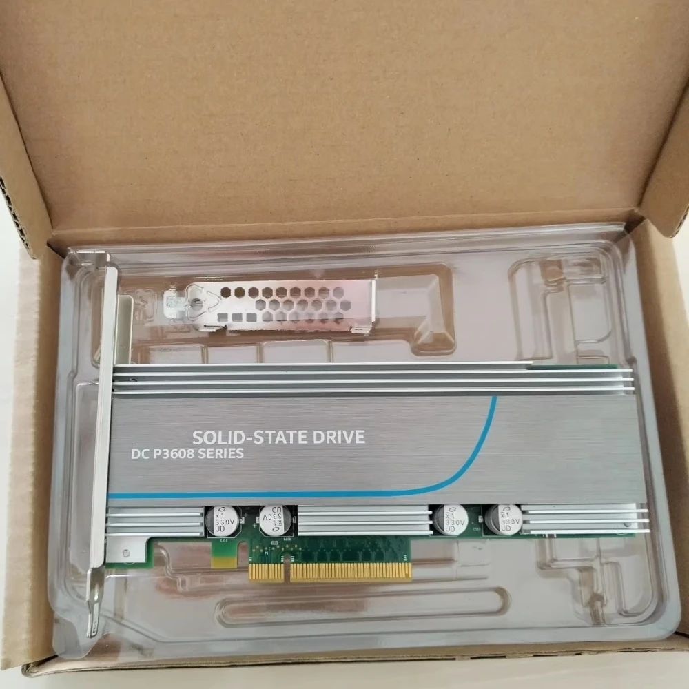 P3608 4T MLC AIC U2 NVME PCIe Card Двойной твердотельный накопитель 2T оригинальный для сервера