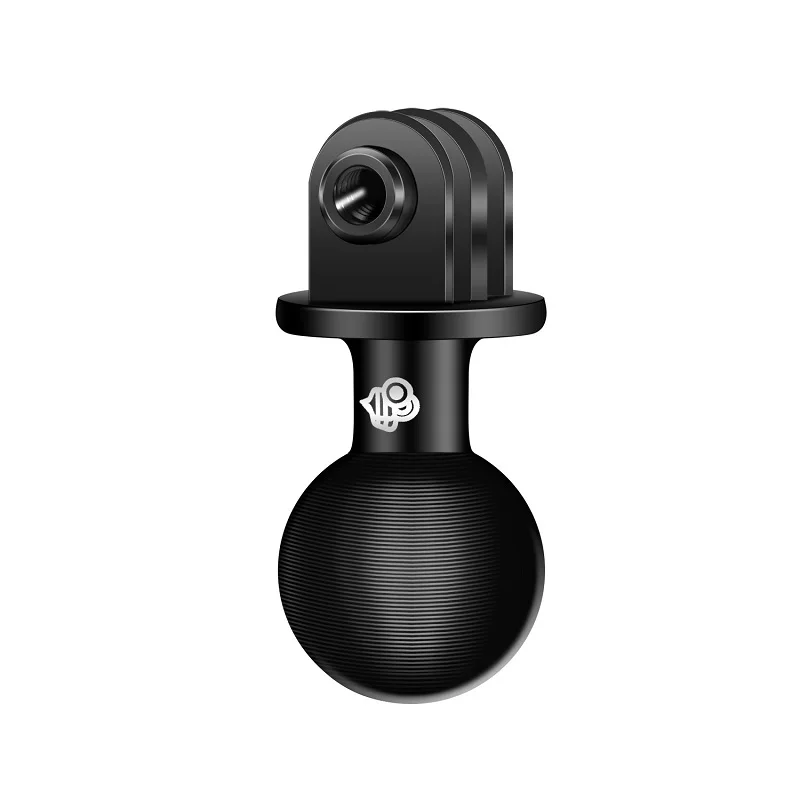 2.5cm/1Inch 360degree Rotation Ball Head Camera Tripod Mount Base Adapter Clip for Gopro Hero Action Sports Camera Accessories images - 2