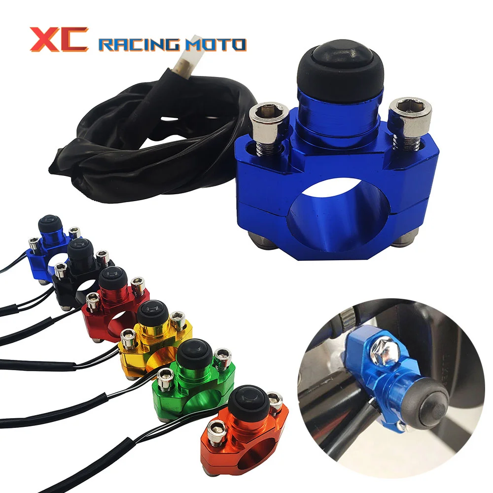 

For KTM HONDA YAMAHA KAWASAKI SUZUKI 125 250 300 350 400 450-530 Motorcycle Universal CNC Start Kill Switch Engine ON OFF Button