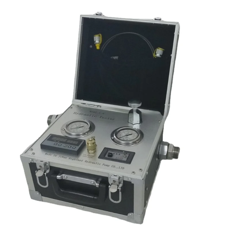 

Hydraulic pump pressure flow meter test for excavator hydraulic