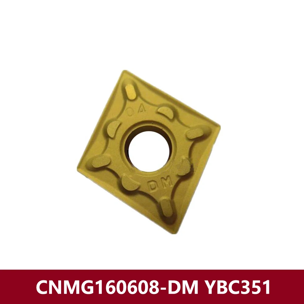 Оригинальные карбидные вставки CNMG120408-DM YBC351 инструмент для резки с ЧПУ фреза
