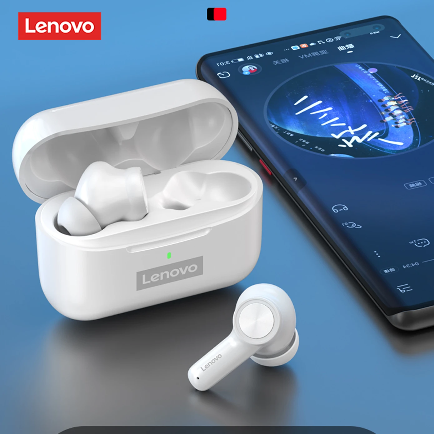 

Lenovo LP70 TWS Gaming Earphone Sports Music Touch Control Earbuds Wireless Buletooth 5.2 Headphone Dual Mode HIFI Sound Headset