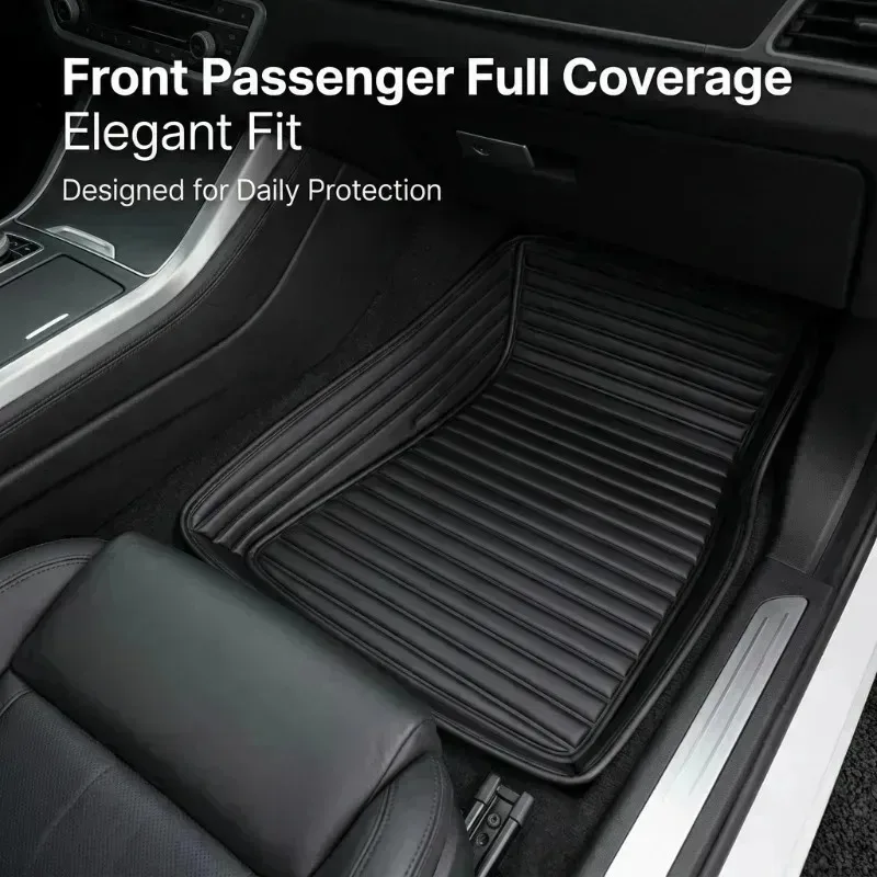 Фото Индивидуальные автомобильные коврики для Toyota Camry XV80 2024 2025 2026, всепогодные, водонепроницаемые, аксессуары для салона авто, полное покрытие, ковровые покрытия №3