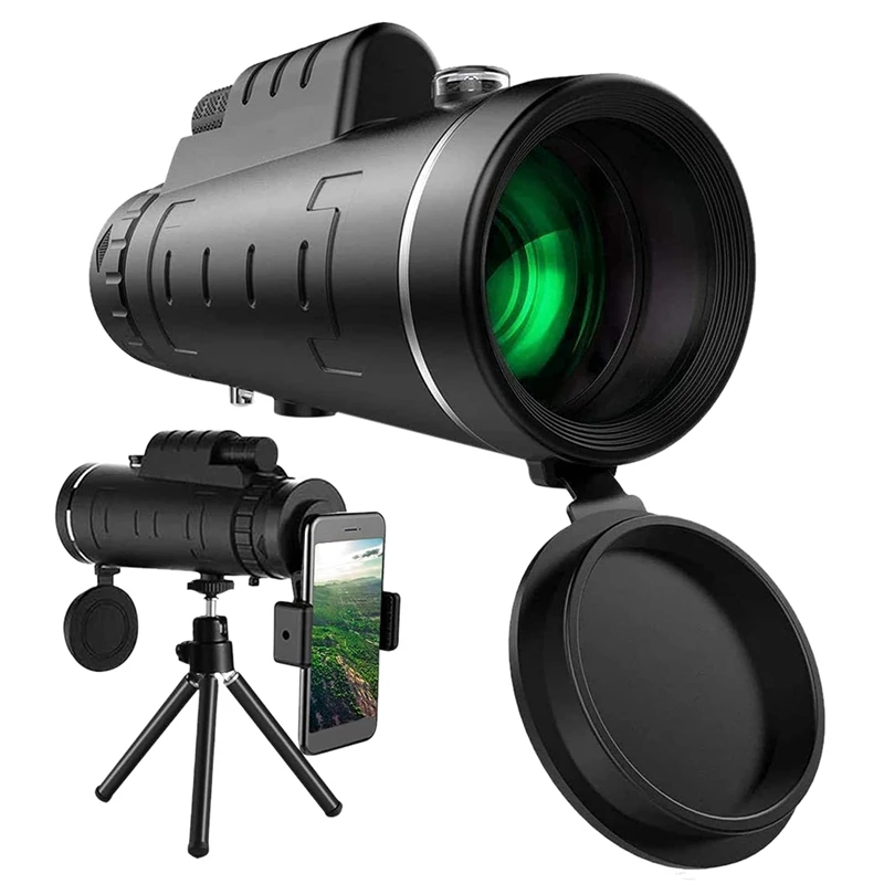 

Monocular-Telescope-High-Powered Mini Telescope 40X60 Monocular Prism For Birds Watching Wildlife Hunting Camping Travel