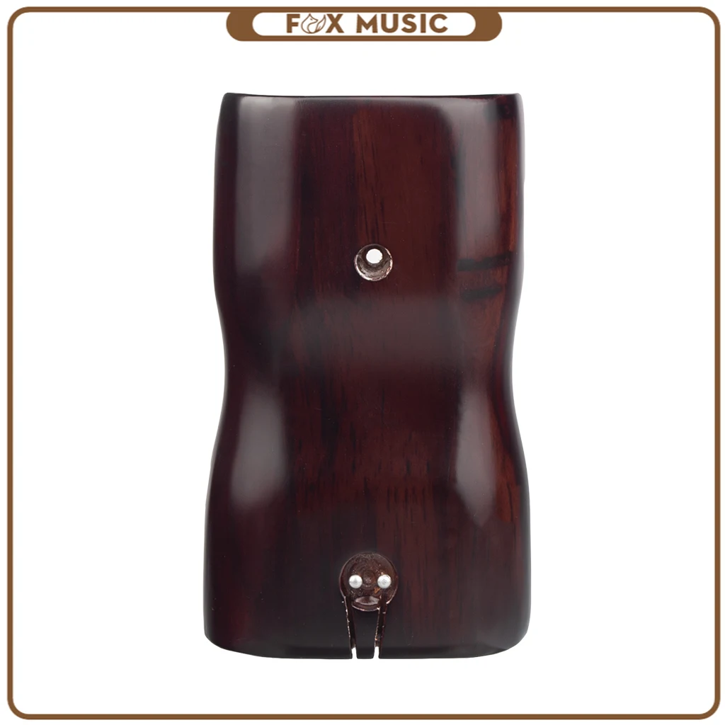 

Erhu/Urheen Perform Base Holder Support Luthier Tool String Instrument Accessory Superior Annatto Wood Base Holder