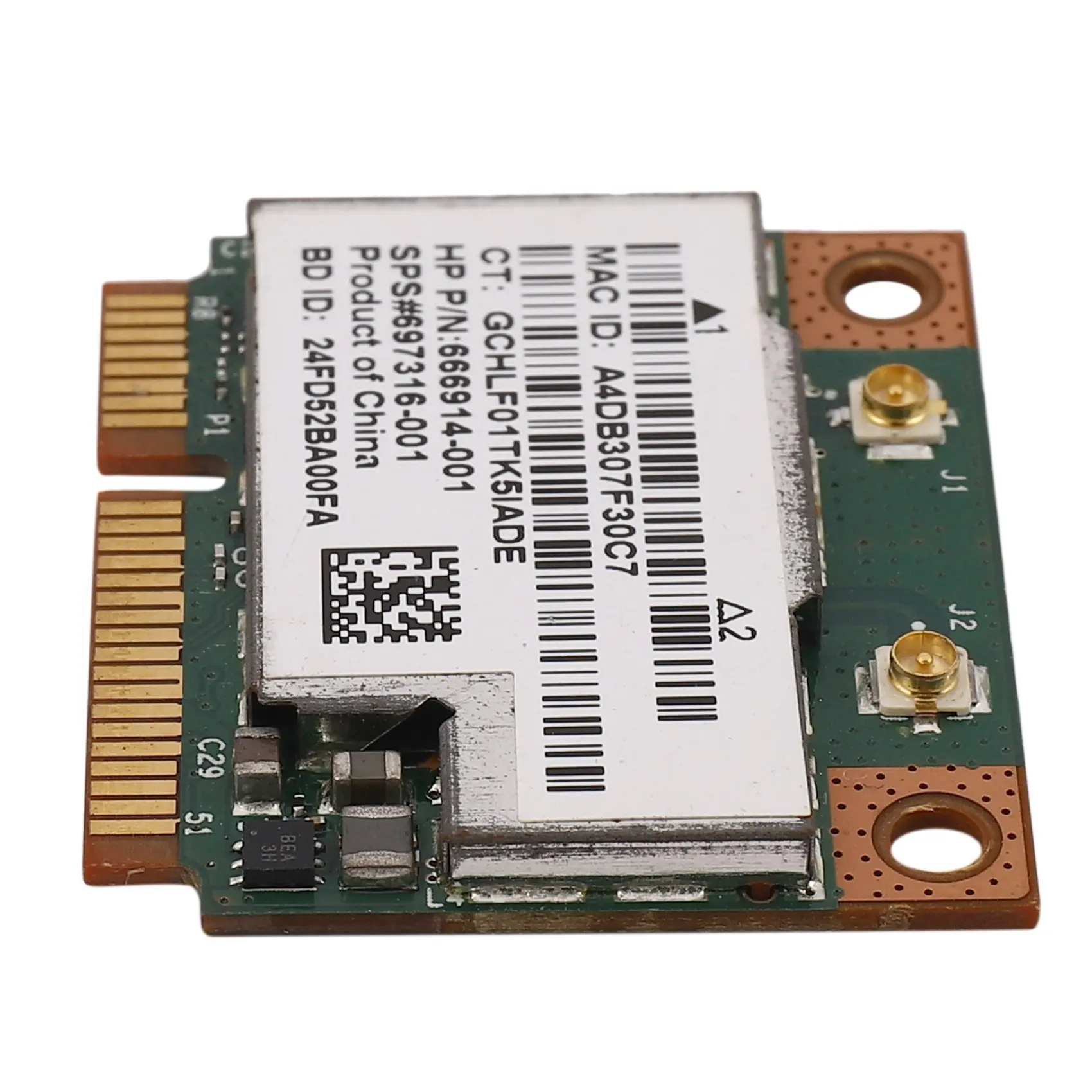 Двухдиапазонная Беспроводная мини-карта Pci-E 2 4 МБ 802.11A/B/G/N Wi-Fi Bluetooth 300 для Hp Bcm943228Hmb