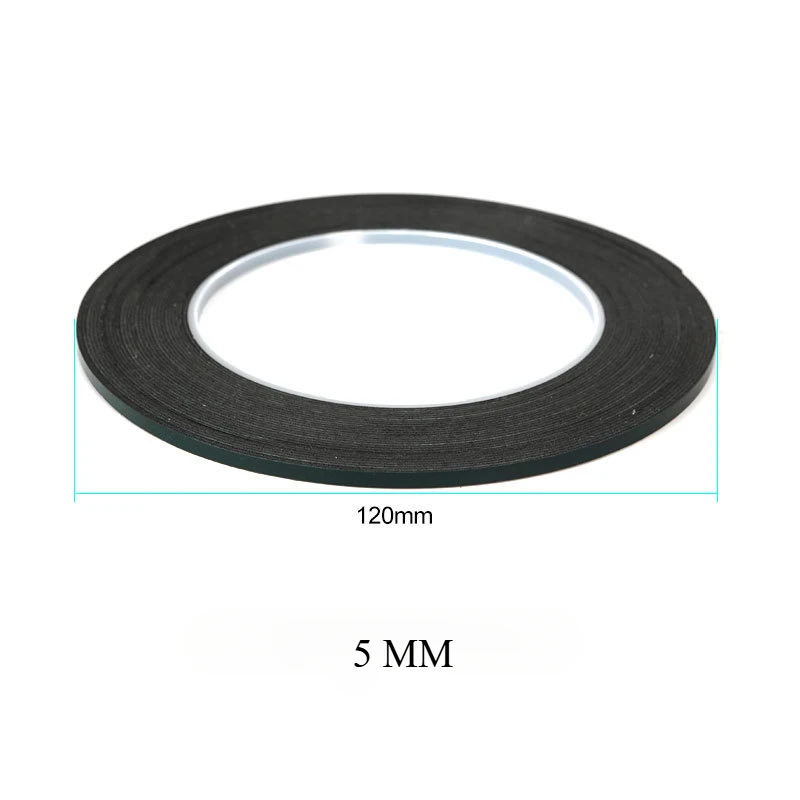 2-5 мм 10 м черная прочная клейкая лента в рулоне для iPad планшета ЖК-дисплея