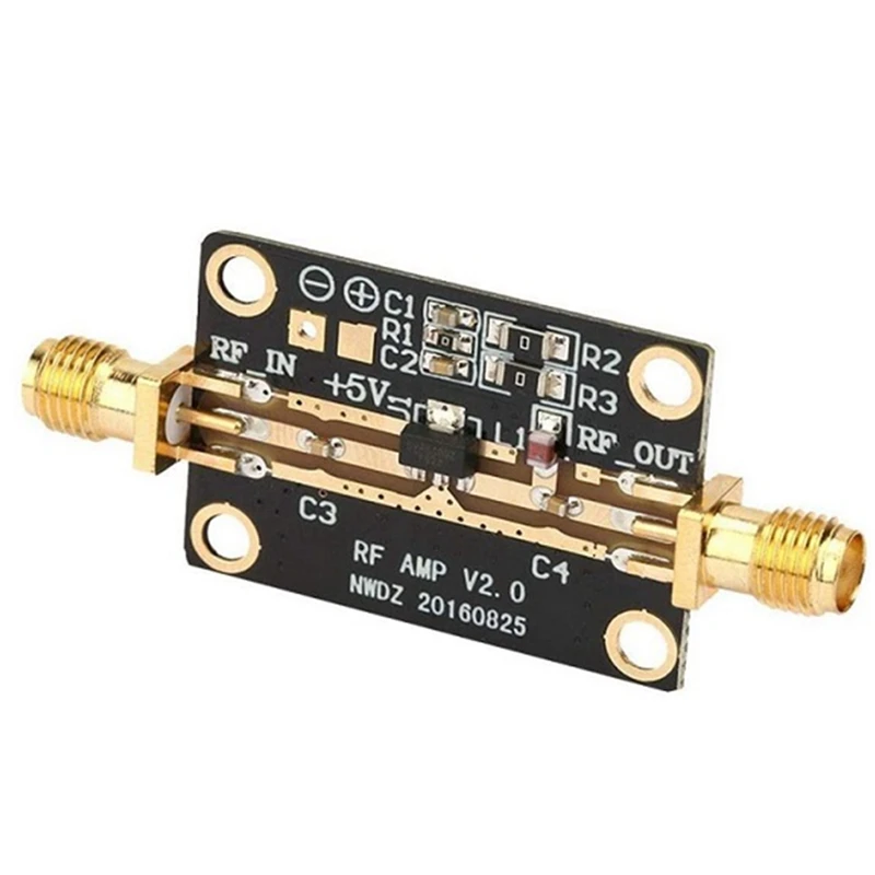 

50M-4Ghz усилитель низкого уровня шума LNA Ham радио модуль RF FM HF VHF NF = 0.6DB -110Dbm, без оболочки