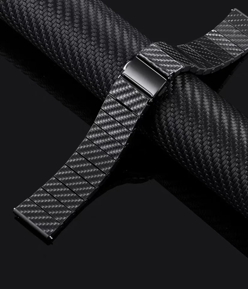 Carbon fiber Strap for Apple Watch Band 44mm 42mm 40mm 49mm 45mm Bracelet for iWatch Ultra 7 6 SE 5 4 3 2 1Series Accessories