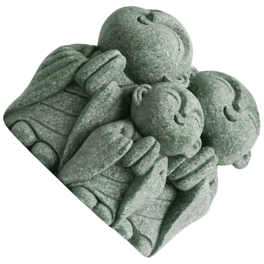 

Stone Maitreya Adornment Stone Maitreya Small Buddha Ornament Stone Buddha Decor