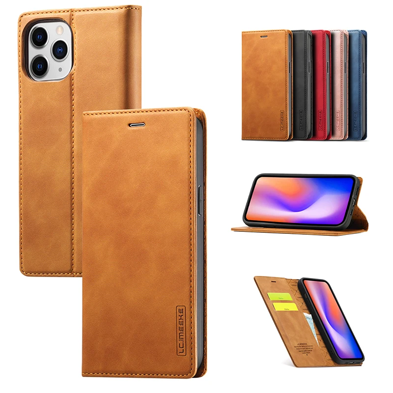 

Case For iPhone 14 13 8 7 6 6S Plus SE2020 Ultra Thin Flip Case For iPhone 12 11 XS PRO MAX Mini X XR Frosted Soft Leather Cover