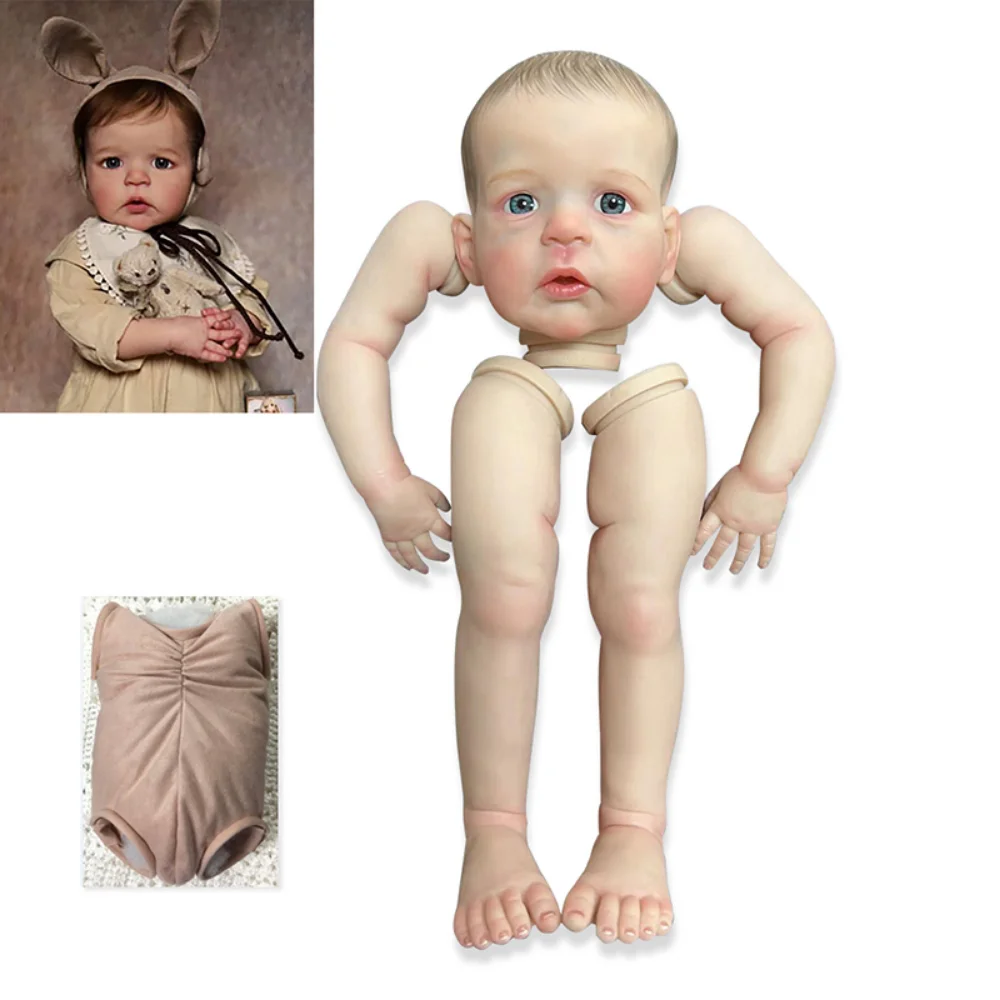 Ing Doll Lifelike Soft 3d Painting Skin Many Details Veins Bebe Reborn Doll Kit