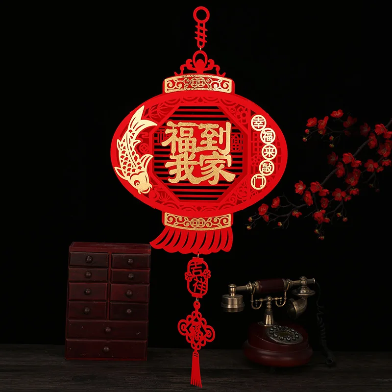 

Spring Festival Decoration Chinese New Year Decor 2022 for Home Blessing Lucky Pendant Chinese New Year Chinese Knot Ornaments