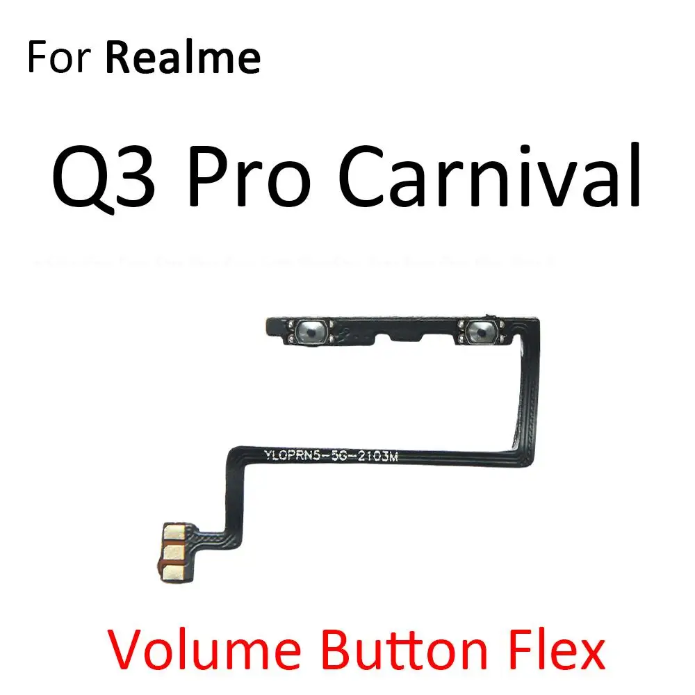 Кнопка включения/выключения питания управления громкостью гибкий кабель для OPPO