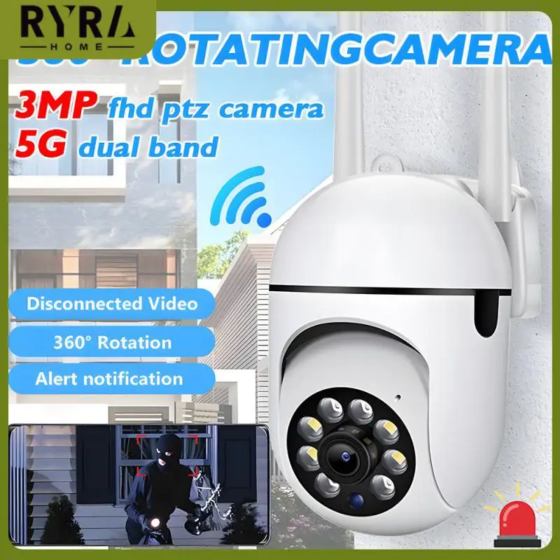 

Dual Frequency Wifi Ip Camera Motion Detection Wireless Camera Night Security Camera 3mp Video Surveillance Infrared