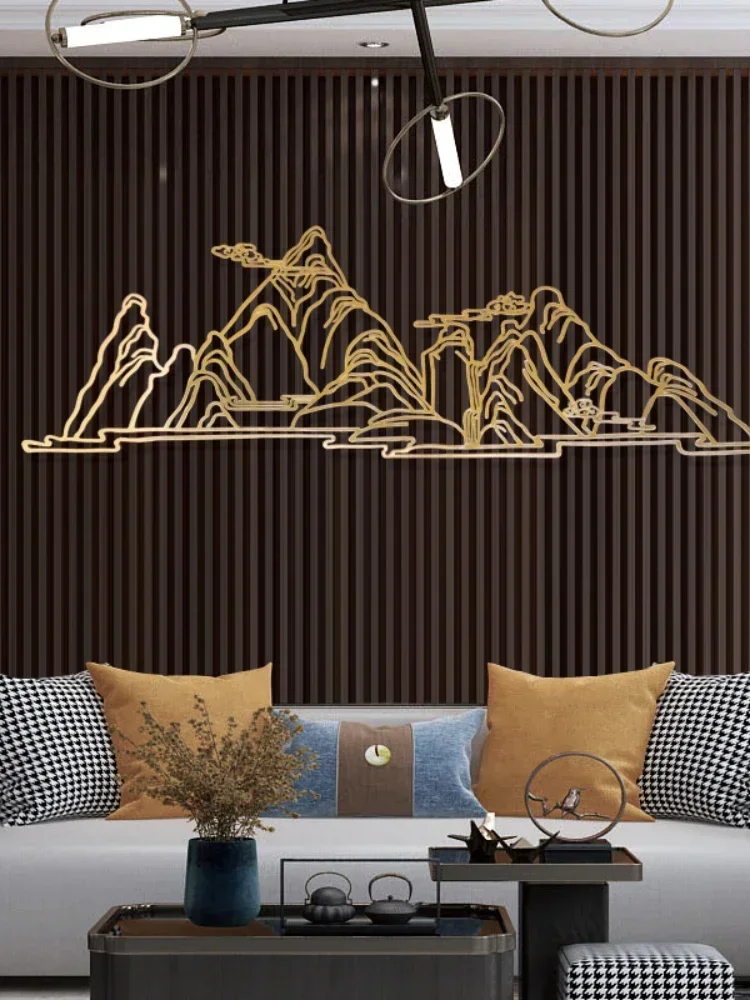 Подвеска для гостиной дивана фон настенные украшения светильник столовой