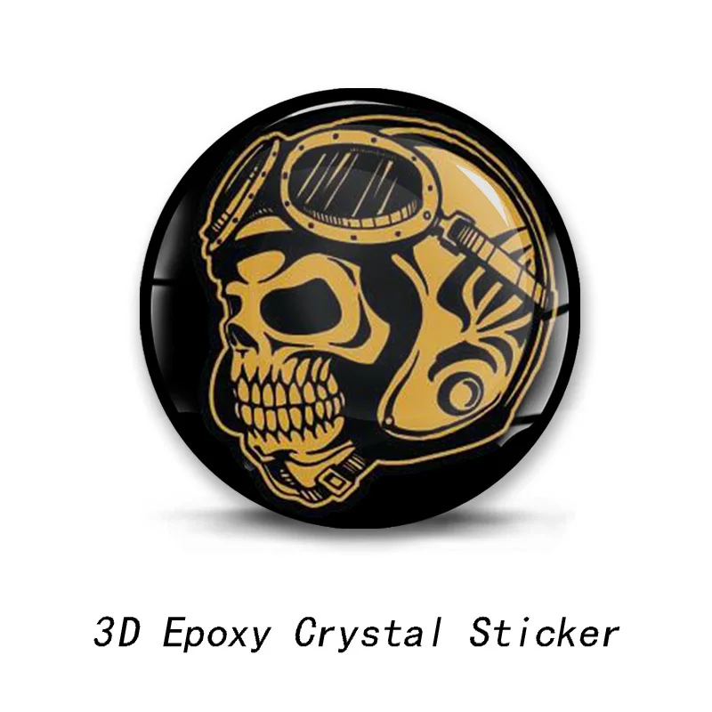 

3D стерео купол эпоксидная наклейка ужасов автомобиля ETRO череп ПВХ автомобиль мотоцикл гоночный шлем чехол на тележке телефон ноутбук фортепиано виниловая наклейка