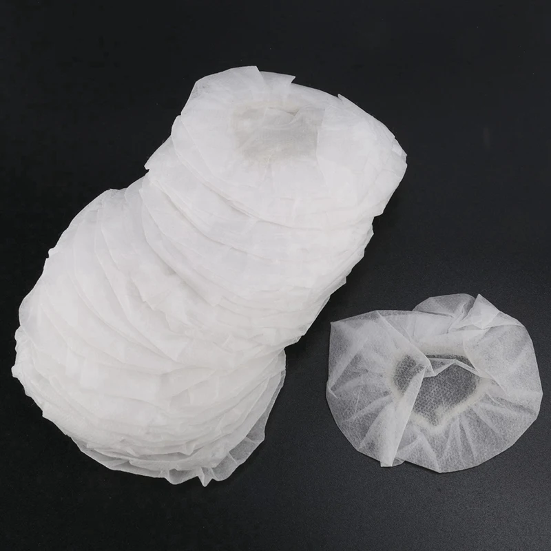 Одноразовые накладки для наушников 200 шт. нетканые наушники эластичные чехлы