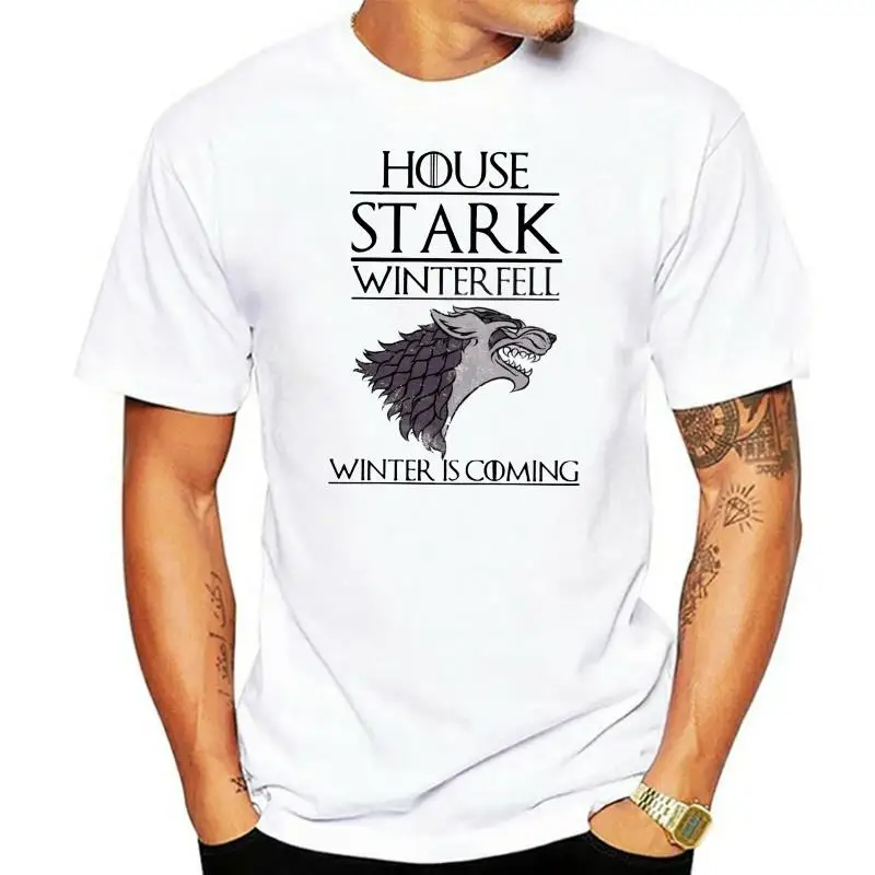 

House Stark Winterfell T-shirt GOT MenWomenTee