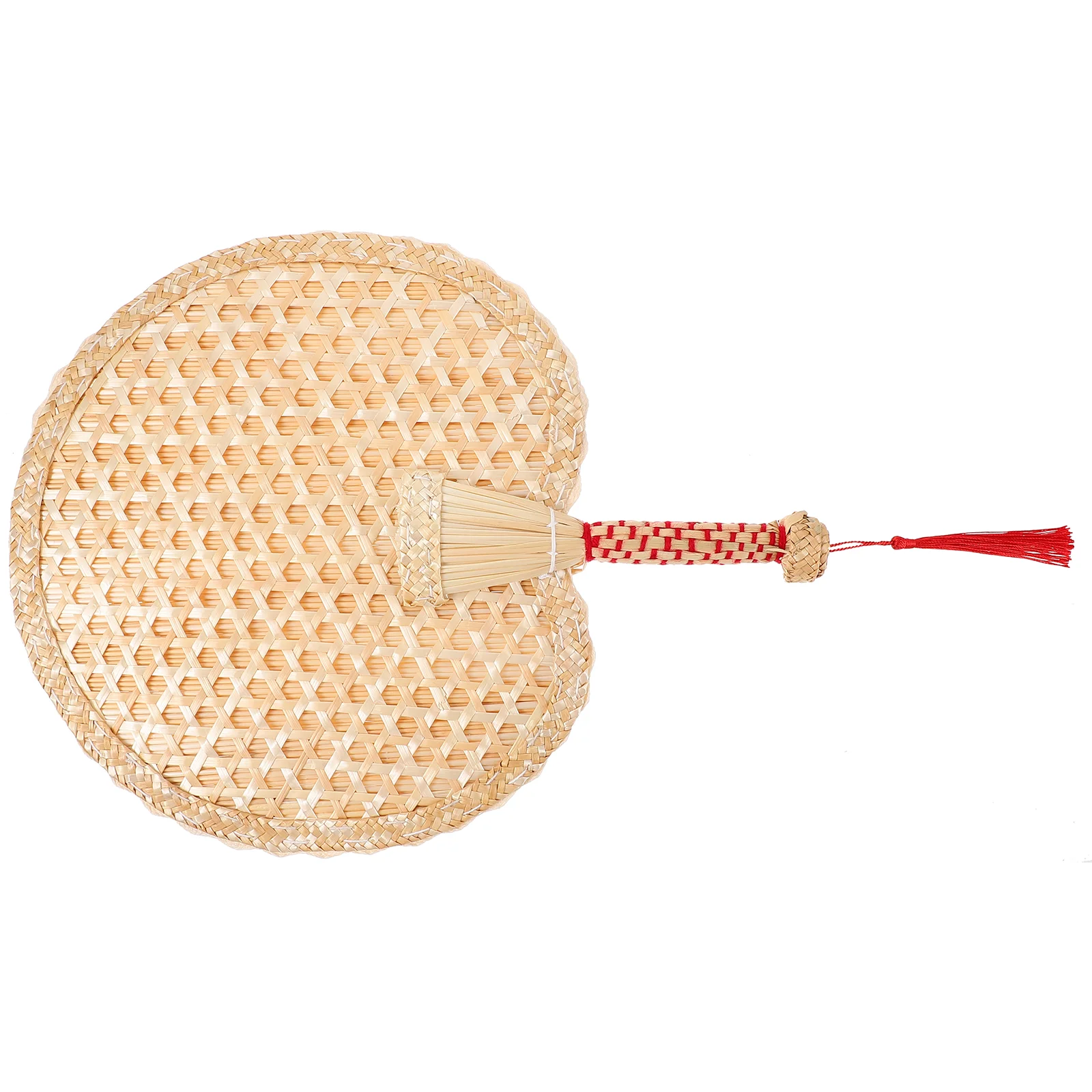 

Woven Fan Manual Summer Wedding Fans Weave Hand Handheld Handmade Travel Retro Decor