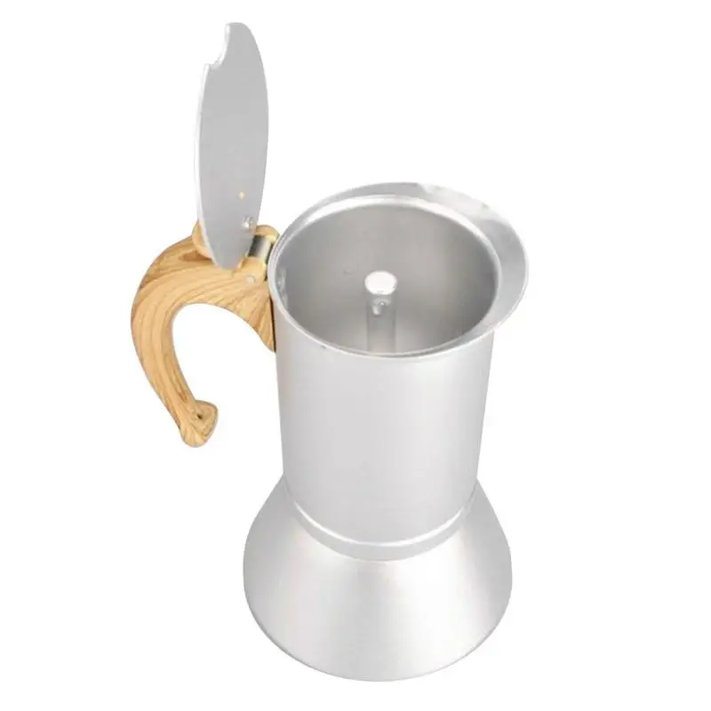 

Coffee Maker Italian Mocha Coffee Pot Aluminum Mocha Espresso Percolator Pot 150/300/450ml Coffee Kettle Barista Tools