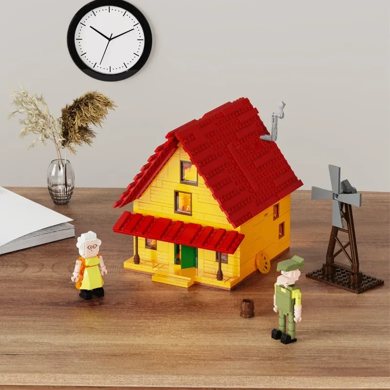 613 шт. MOC классический сериал для кино и телевидения в сборе домики мужество