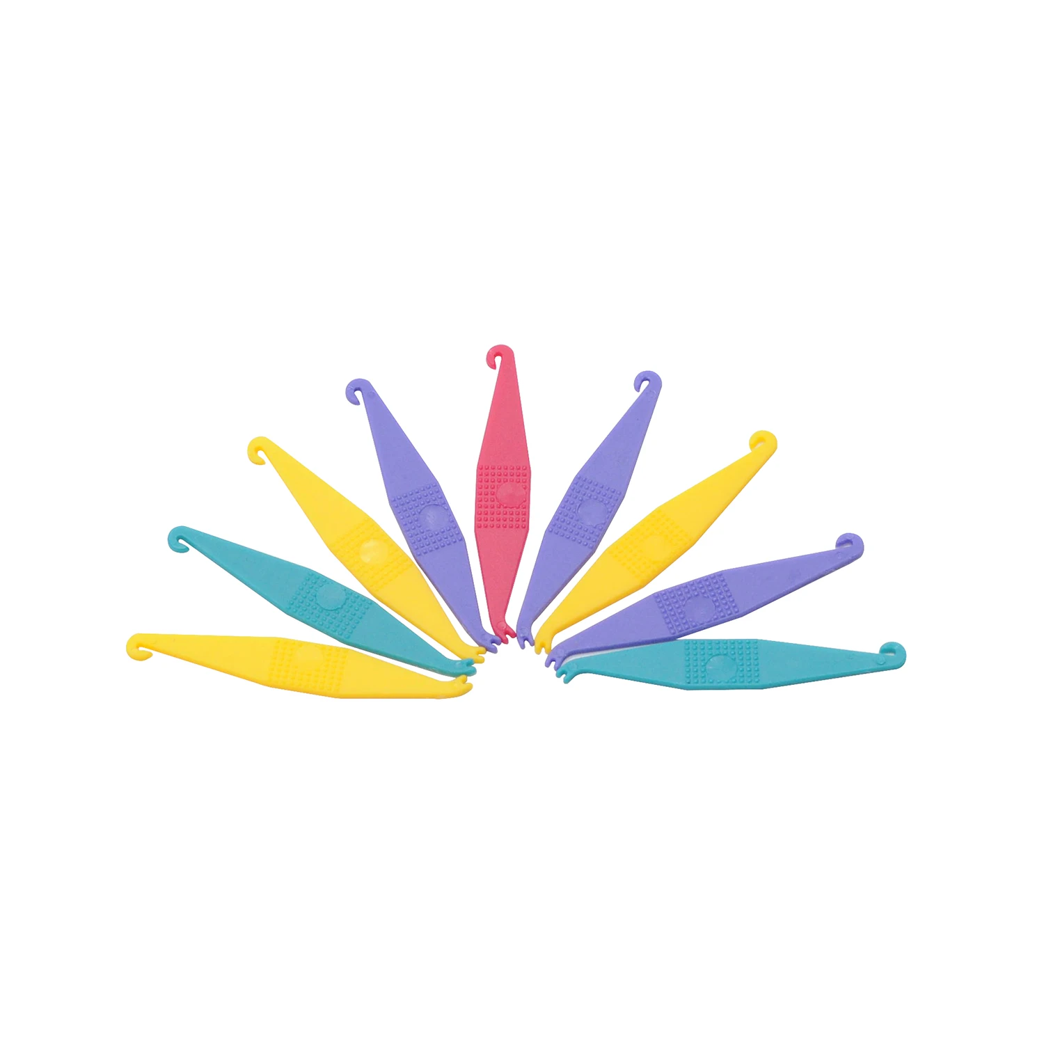 100 шт. смешанные цвета одноразовые стоматологические эластомерные эластичные