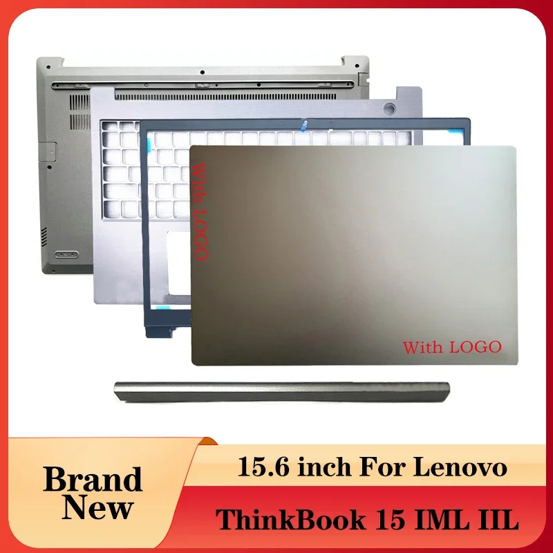 

NEW Laptops LCD Back Cover/Front Bezel/Hinges cover/Palmrest/Bottom Case Computer Case For Lenovo ThinkBook 15 IML IIL Silver