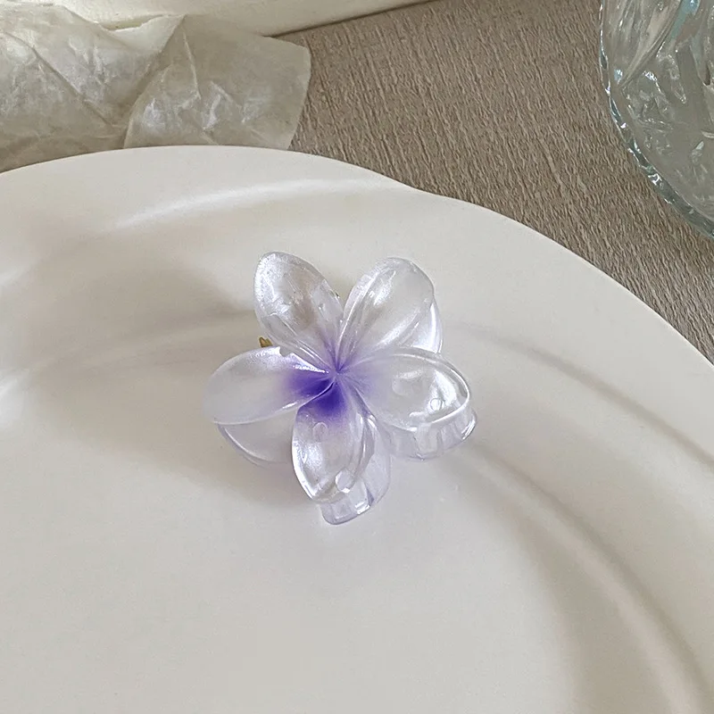 Маленькая заколка для волос с цветком яйца женская на затылке новый градиент