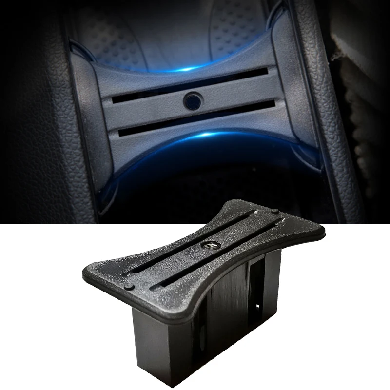 Держатель панели центральной консоли автомобиля с отделением для кубка, ограничителем для воды, вставкой для карты и монетной ячейкой для Volkswagen MK6 Golf VW GTI R20 2008-2012 on.