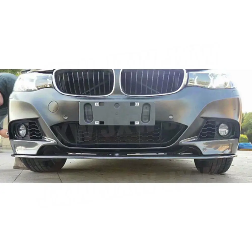 2 шт. передний бампер из углеродного волокна/FRP спойлер для BMW 3 серии GT F34 M Sport 2014-2018