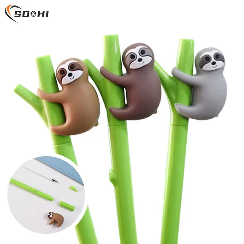 

1pc 0.5mm Cartoon Koala Branches Black Ink Gel Pen Signing Pen Writing Tool School Office Supply Student Stationery