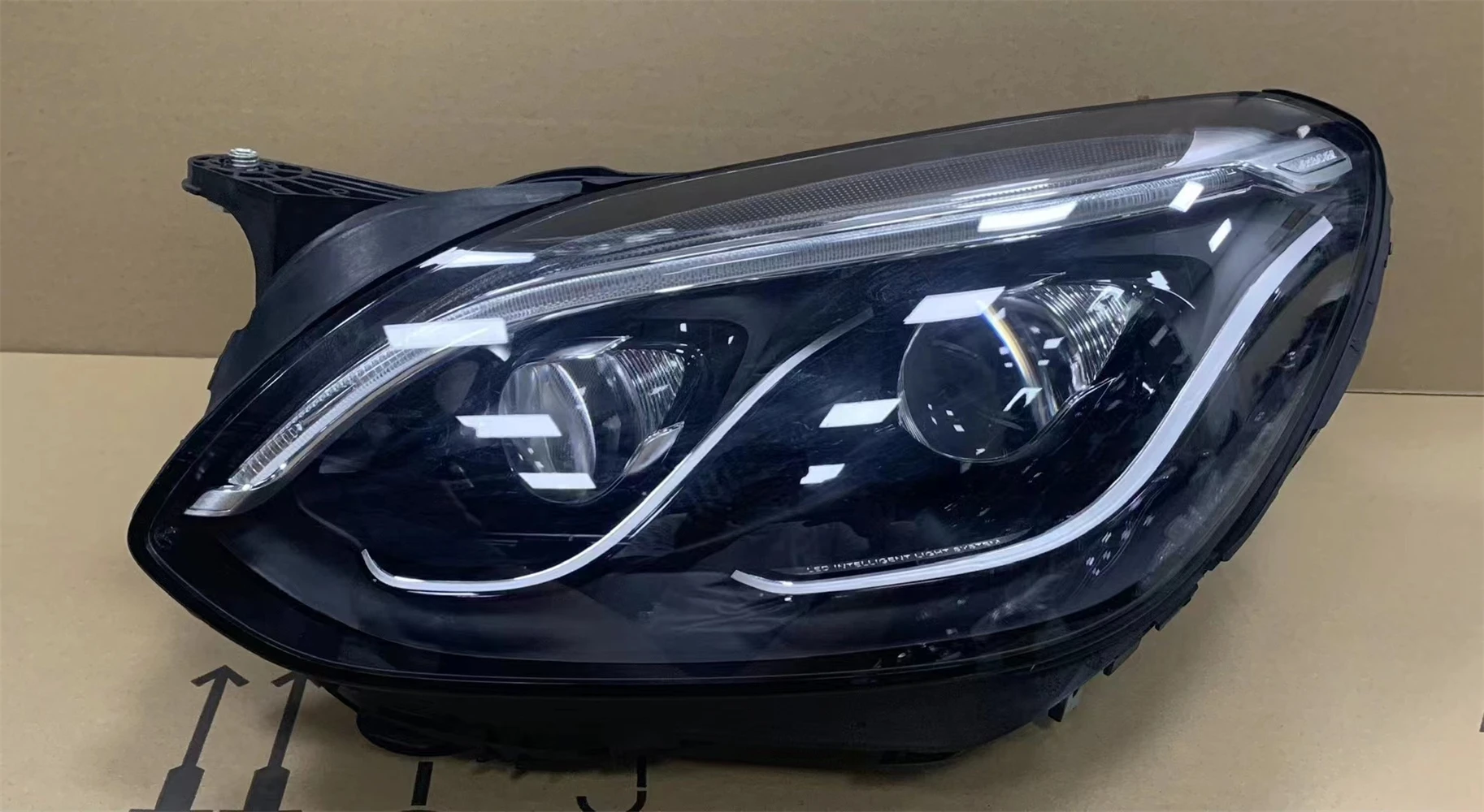 Светодиодная фара в сборе для Mercedes-Benz SLK 172 дневные ходовые аксессуары автомобиля