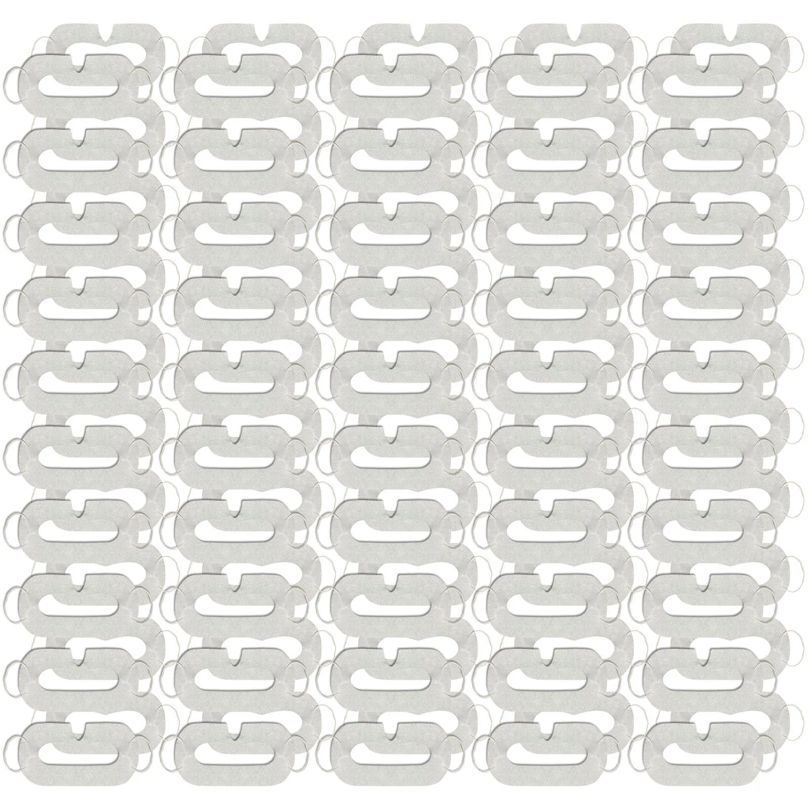 

100pcs Sanitary VR Pads Covers One-time VR Experience Facial Covers Safe Reliable Non-woven Fabric Hygienic Face Masques For
