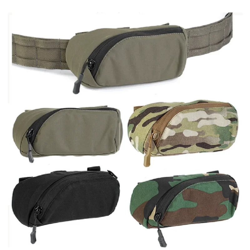 Sports Portable Glasses Case MOLLE Glasses Bag Belt Backpack Strap Adaptation
