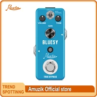 rowin lef 321 bluesy guitar effect pedal vintage vacuum tube amplifier maintains perfect frequency respons true bypass