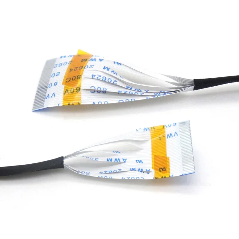 2 шт. гибкий плоский кабель FPC FFC AWM 20624 80C 60 В VW-1 A/B Тип 0 5 мм 100/150/200/250 22P/24/26/30/34/36/38/40 Pin