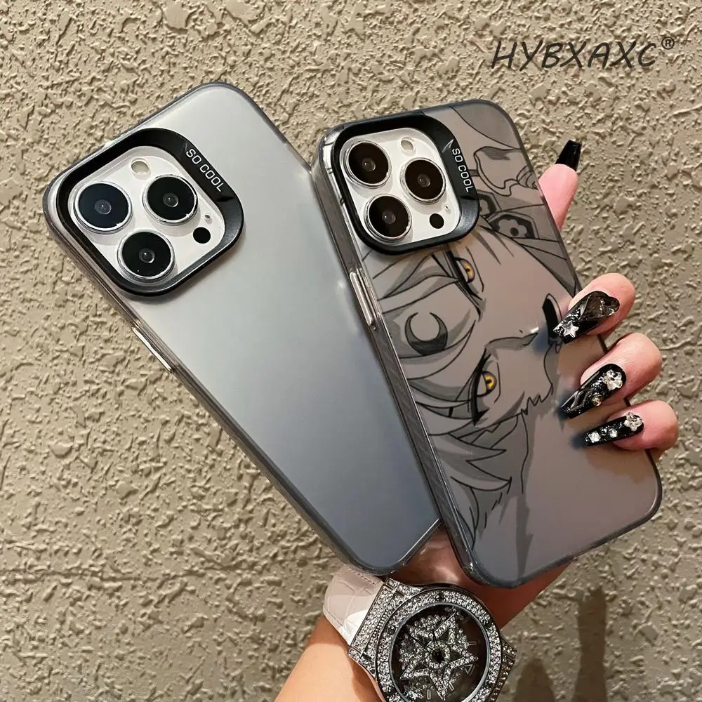 Чехол для телефона Inuyasha Sesshoumaru для iPhone 17, 16, 15 Pro MAX, 14, 13, 12, 16e, 15 Pro Plus, 17 Air, серебристый корпус, IMD-чехлы (art.: 3920db0477201) - 3920db0477201