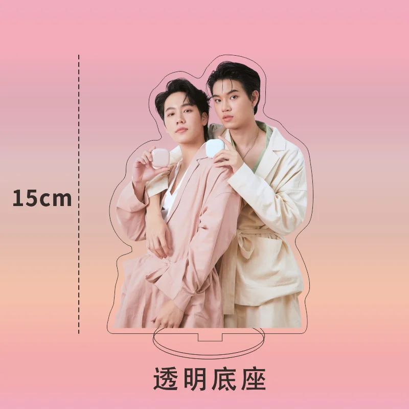 New Thailand Stars Drama En of Love Mechanics Vee Mark Yinwar Figure Acrylic Stand Model Plate Desk Decor Standing Gift |