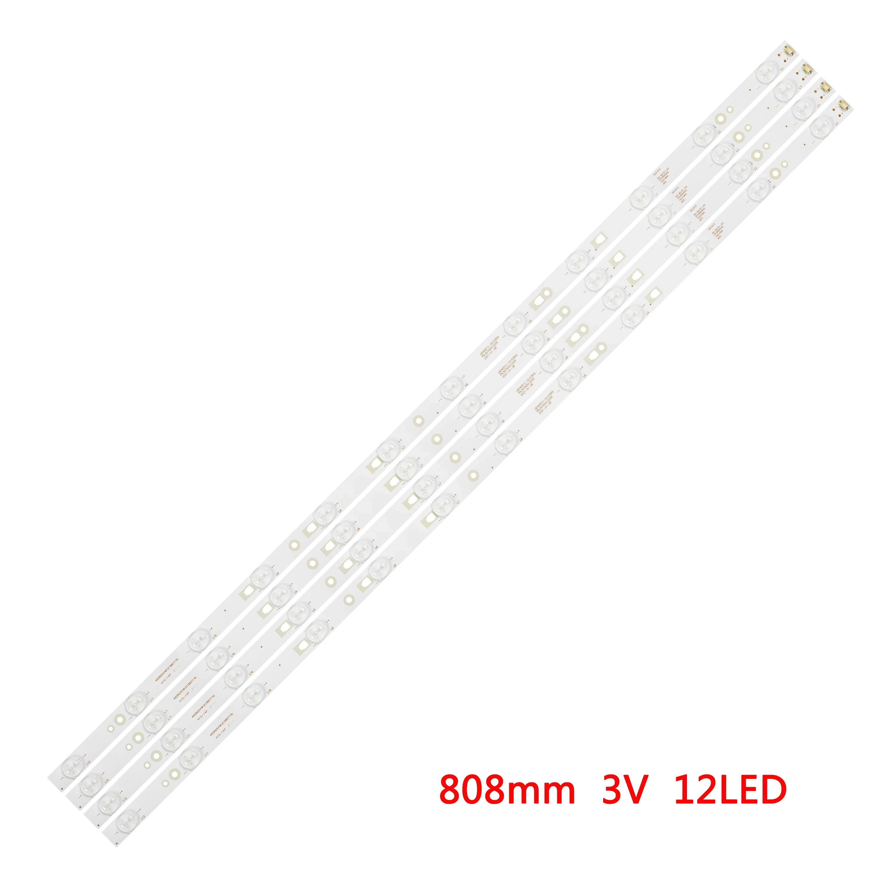 Светодиодная лента, 12 светодиодов для Haier LE40K5000, le40a7100, зеркальная фотолампа, Светодиодная лента 40D12-02/03(A светодиодный LED 40D12-ZC14-04(A)