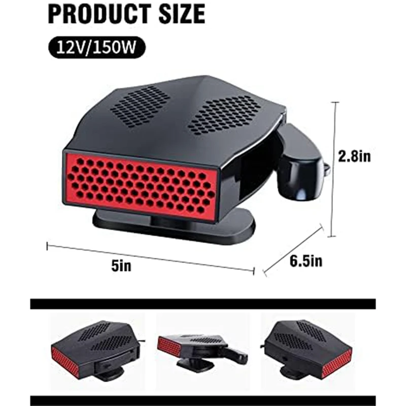 Автомобильный нагреватель портативный автомобильный дезактиватель ветрового